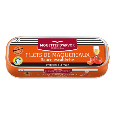 Makreelfilets Escabèchesaus 169g