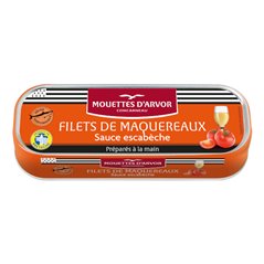 Makreelfilets Escabèchesaus 169g