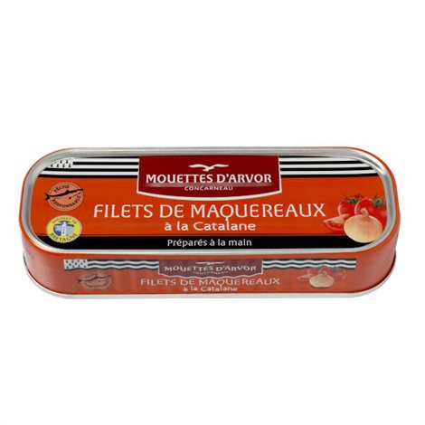 Filets Maquereaux Sauce Catalane 169g