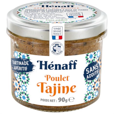 Tartinade De Poulet Tajine 90G