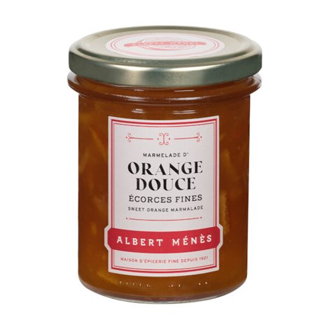 Marmelade d'Orange Douce Ecorces Fines 280g