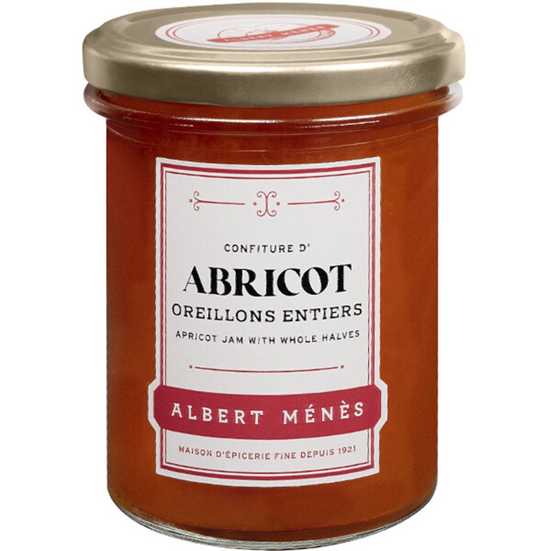 Confiture Extra d'Abricot - Oreillons Entiers 280g