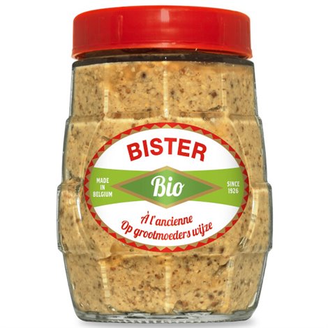 Mosterd op grootmoederswijze BIO "granaat" 250g