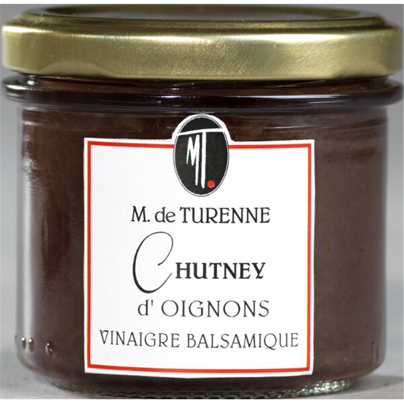 Chutney D'Oignon Au Vinaigre Balsamique 120 G