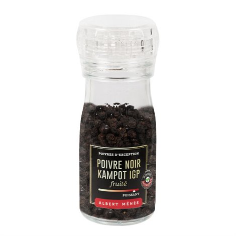 Poivre de Kampot Noir - Moulin 50g