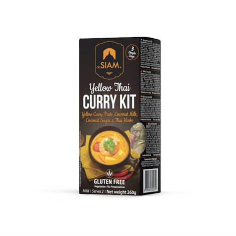 Kit pour curry jaune 260g