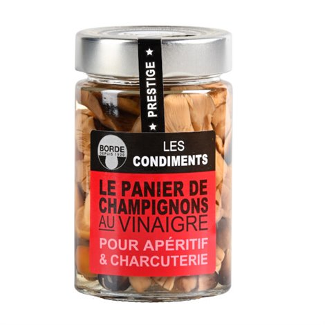 Le panier de champignons au vinaigre 21cl