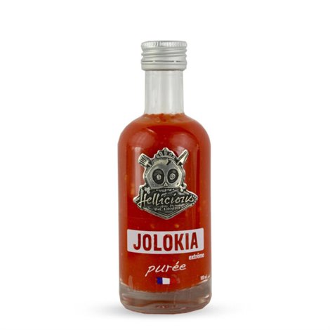 Pikante saus puree jolokia 100ml