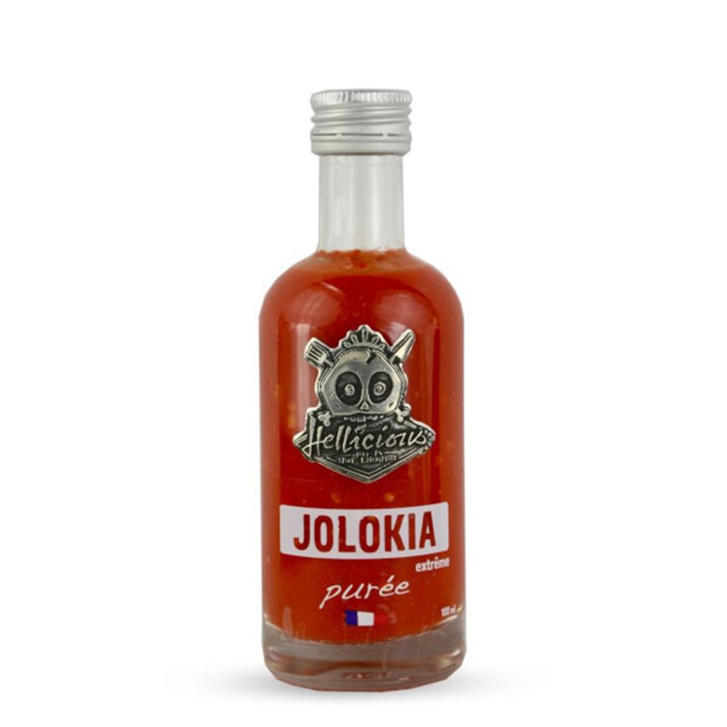 Pikante saus puree jolokia 100ml