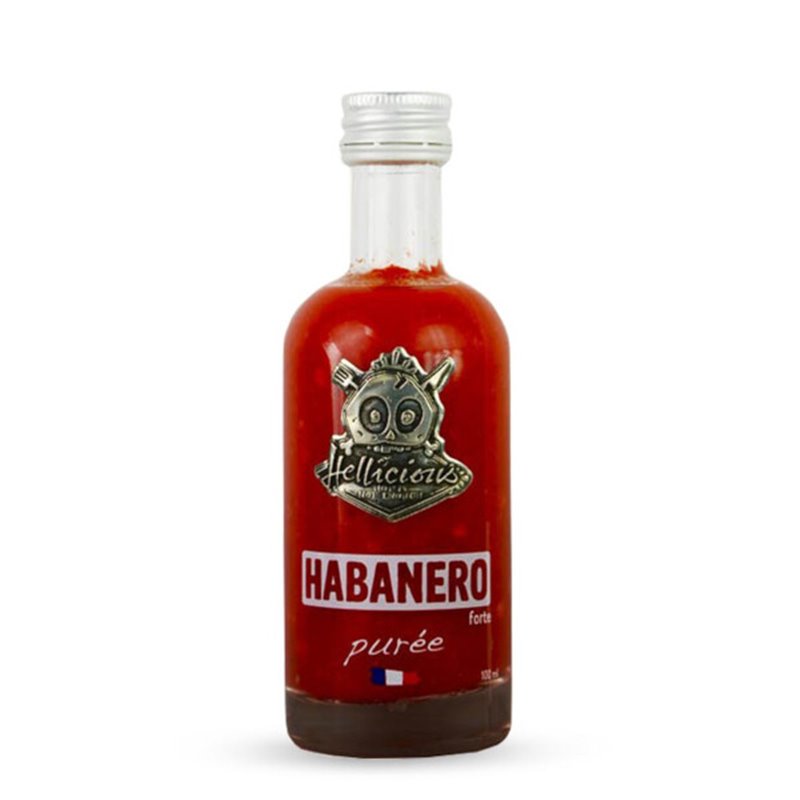 Sauce épicée purée habanero 100ml