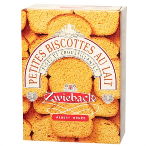 Zwieback - kleine Zwitserse melk biscottes 165g