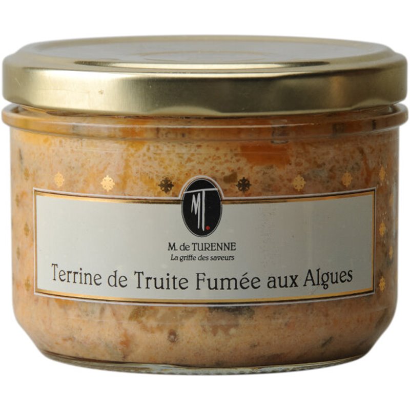 Terrine De Truite Fumee Aux Algues 200g 