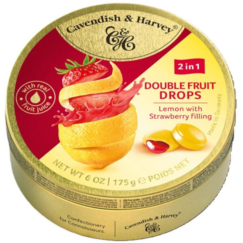 Double Fruit Lemon 175g