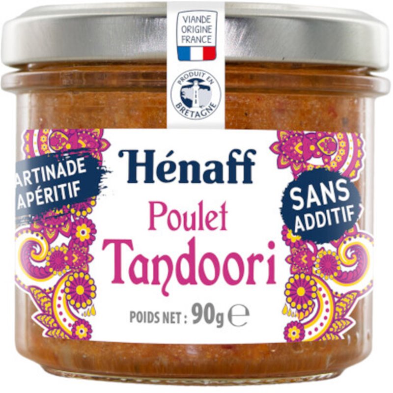 Tartinade De Poulet Tandoori 90G