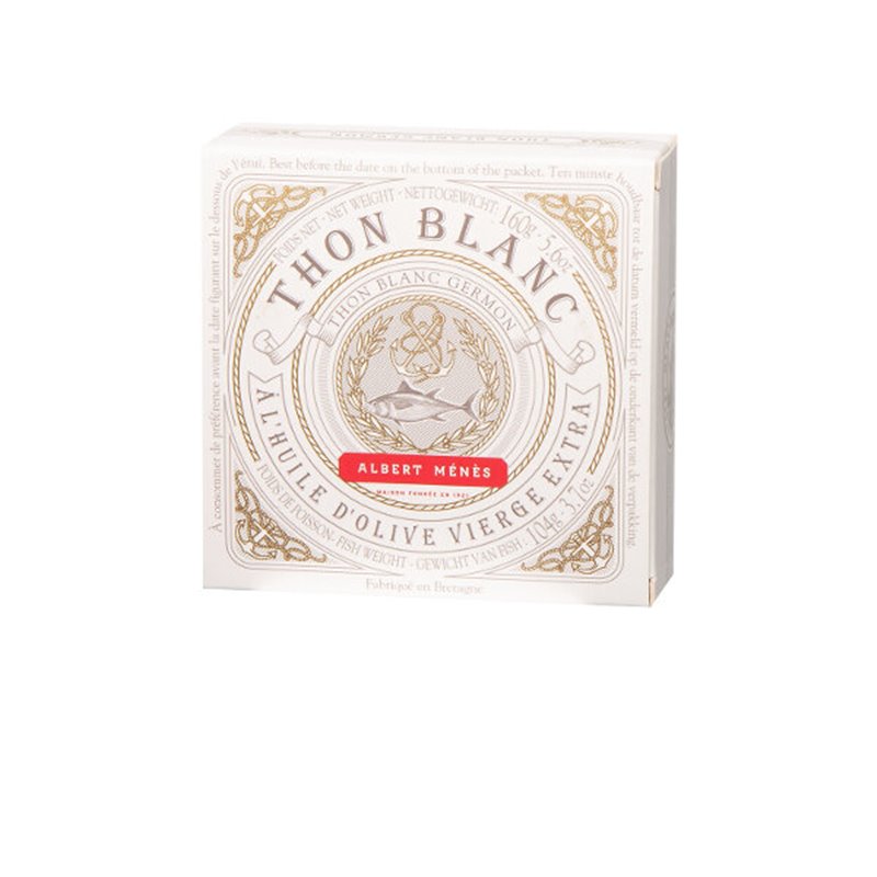 Thon Blanc Germon à l'Huile d'Olive Vierge Extra 160g