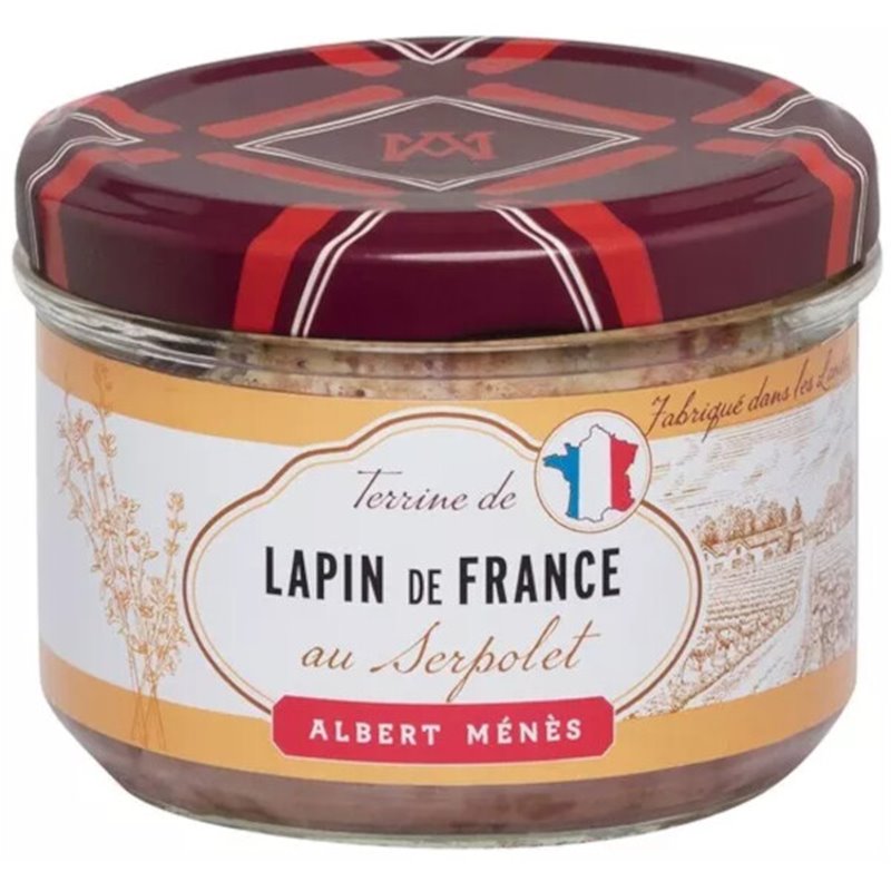 Pâté de Lapin au Serpolet 180g