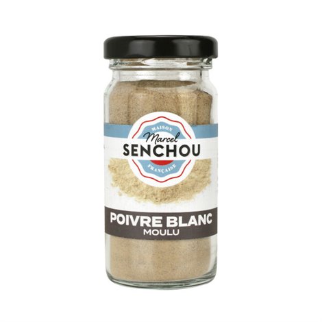 Poivre blanc moulu 50g