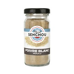 Poivre blanc moulu 50g