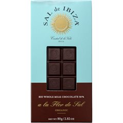 Fleur de Sel Melk BIO chocolade 80g