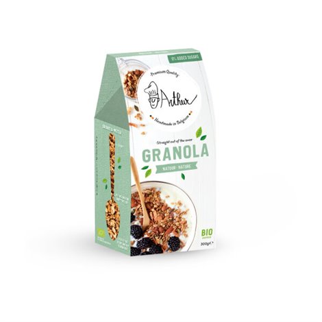 Granola Puur Natuur BIO 0% toegevoegde suikers 300g