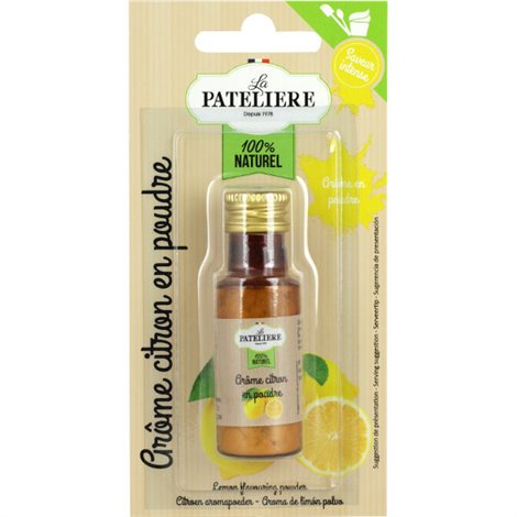 Arôme naturel citron en poudre 7g