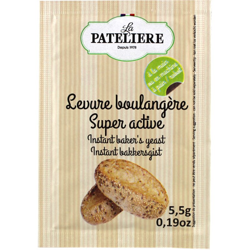  Levure boulangère super active 27.5g