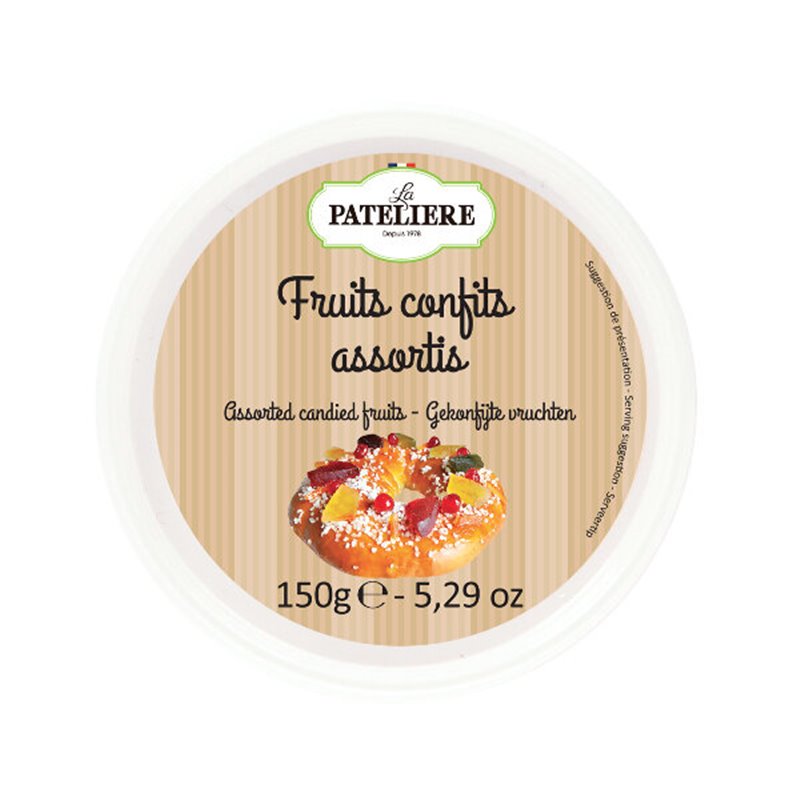  Fruits confits assortis 150g