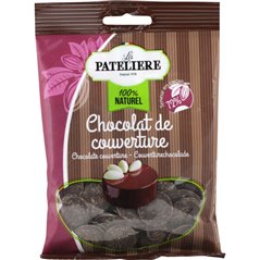 Chocolade pastilles voor  toppings 100g