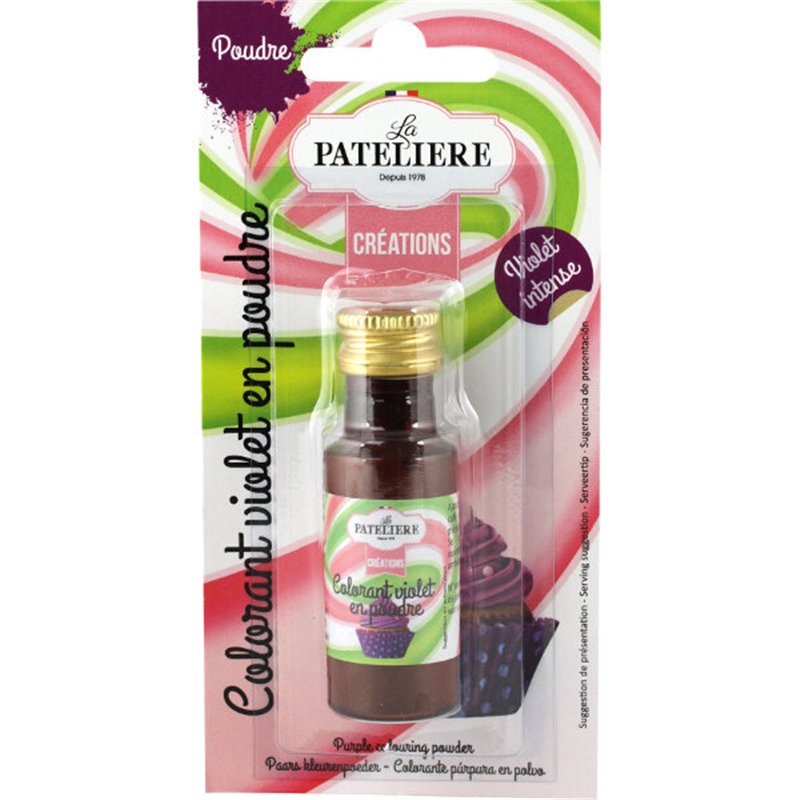  Colorant naturel en poudre violet 7g