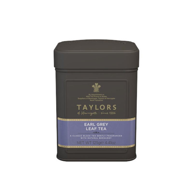 Earl Grey thé en vrac blikjes 125g