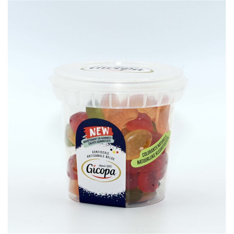 Autobox zachte snoepjes (assortiment fruit) in 135g