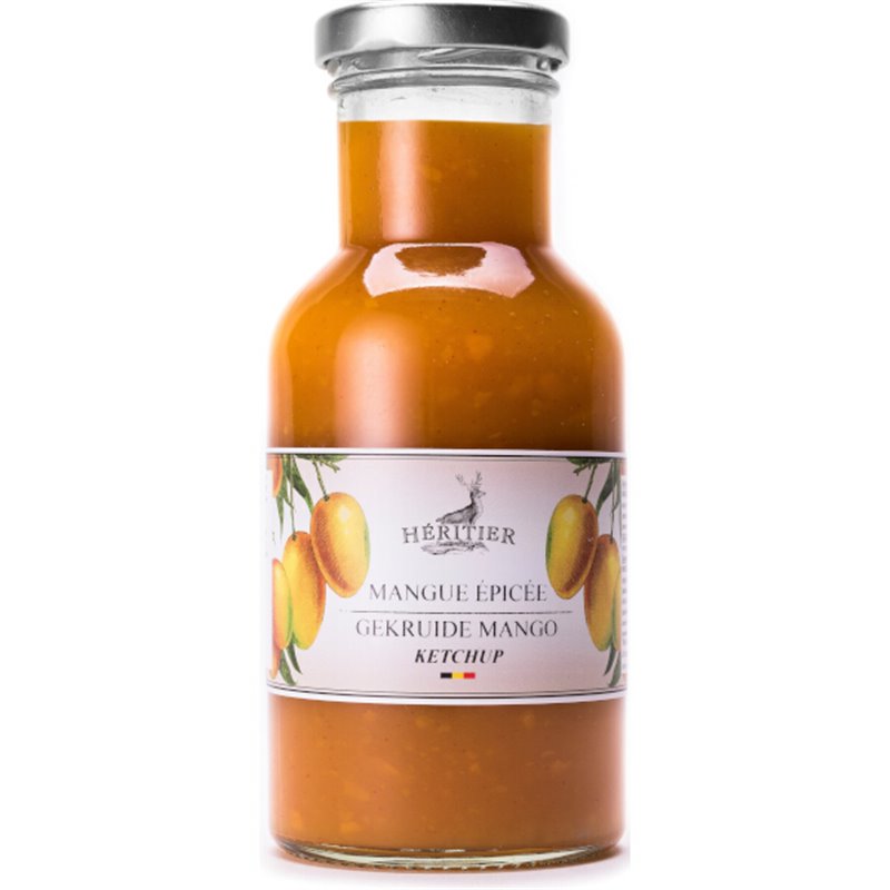 Gekruide mangoketchup 250ml