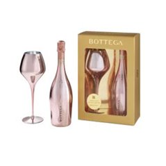 Giftbox Rose Gold Pinot Nero Spumante Brut 75cl + 1 glass