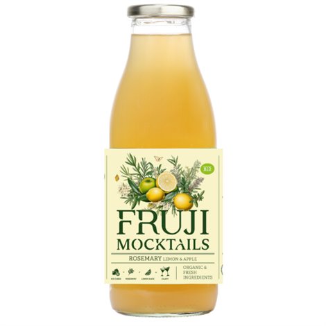 Mocktail citroen, appel, rozemarijn 75 cl