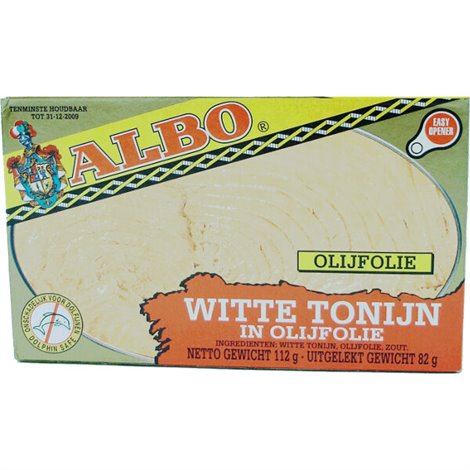 Witte Tonijn "Olijfolie" 112g