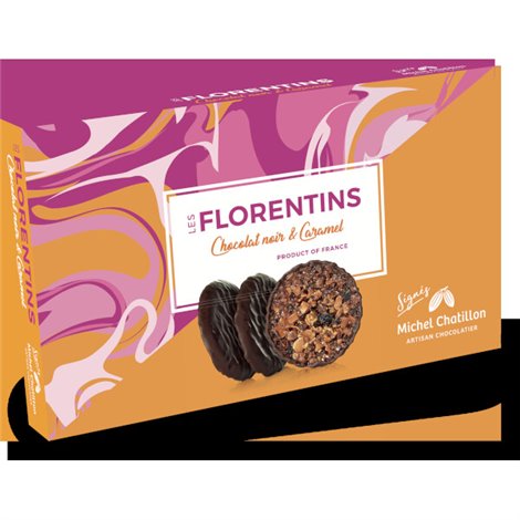 Koekjes caramel zwarte chocolade 100g