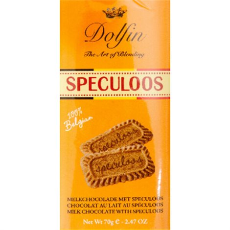 Melkchocolade met speculoos 70g*