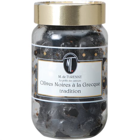 Olives Noires A La Grecque 37 Cl