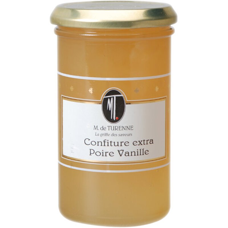 Confiture Extra De Poire & Vanille 320g