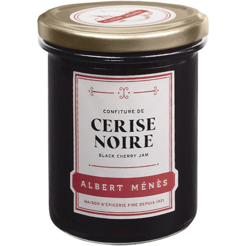 Confiture Extra de Cerise Noire de France 280g