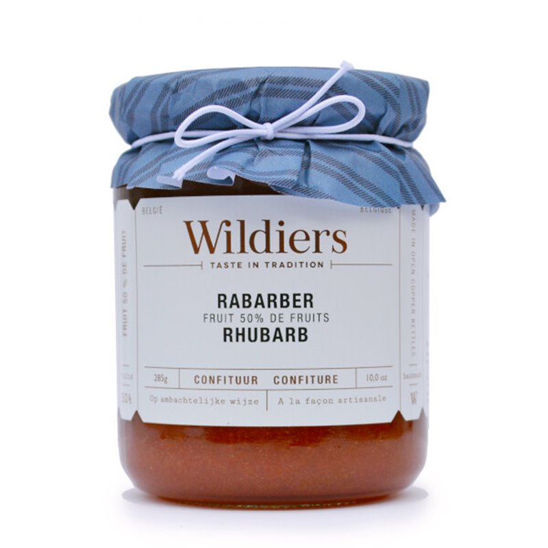 Confiture 50% fruits Rhubarbe 285g