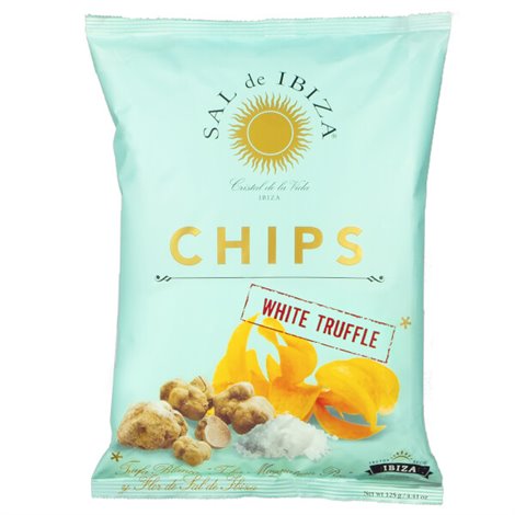 Fleur de Sel Chips met witte truffel 125g