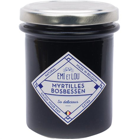 Confiture Myrtilles 215g