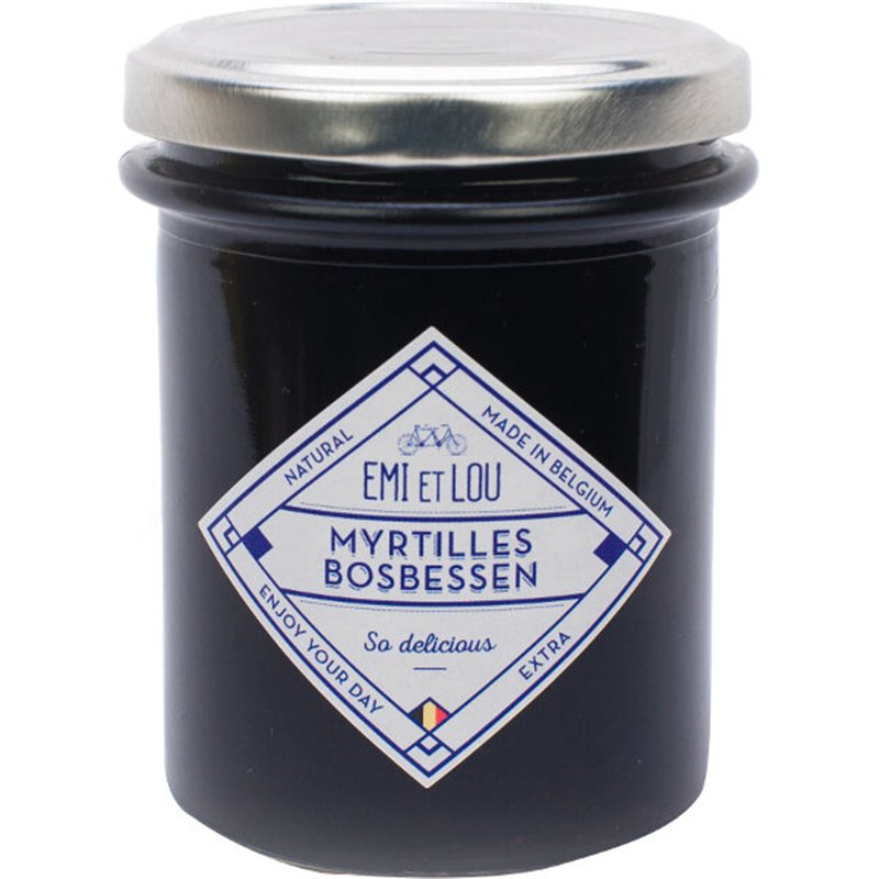 Confiture Myrtilles 215g