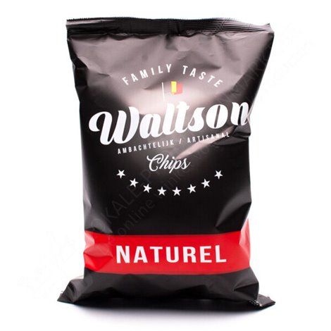 Belgische gezouten chips 125g