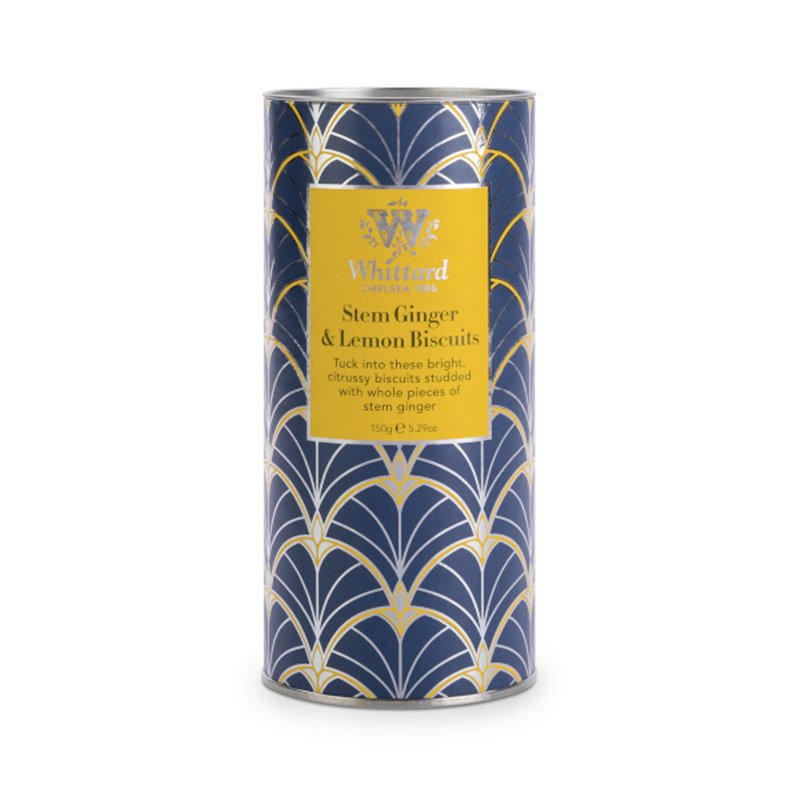 Ginger Lemon Biscuit Tube 150g