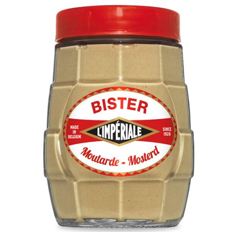 Belgische Impériale mosterd granaat "granaat" 250g