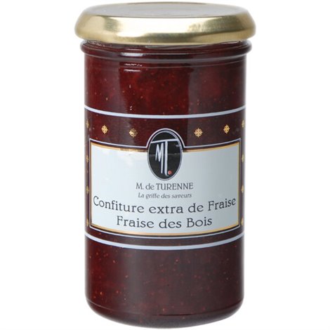 Confiture Extra DeFraise/Fraise DesBois 320g