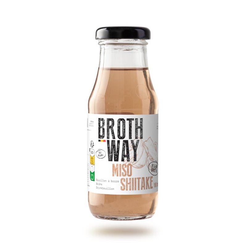 Drinkbouillon Miso Shiitake BIO 180 ml