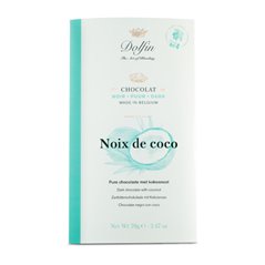 Pure chocolade met cocosnoot 70g